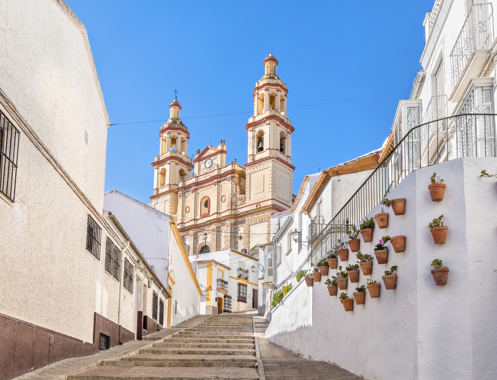 Lais Puzzle - Kirche der Inkarnation in Olvera, Andalusien, Spanien - 1.000 Teile p-353951