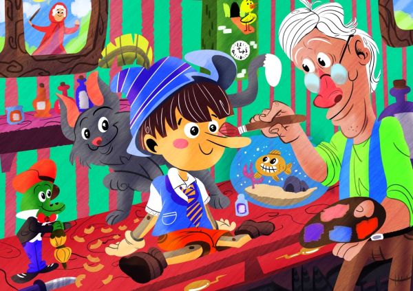 Lais Puzzle - Pinocchio 1.000 Teile