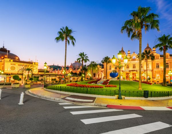 Lais Puzzle Monaco 2000 Teile – Abendansicht Von Monte Carlo, Côte D'Azur