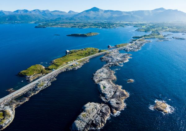 Lais Puzzle 'Fjordlandschaft Bei Sonnenuntergang, Norwegen' – 1000 Teile | Hochwertig Gestanzt, Mit Motiv-Schachtel
