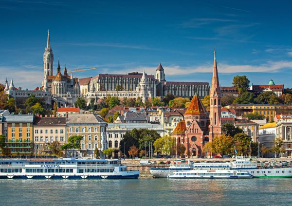 Lais Jigsaw Puzzle 1000 Pieces - Mainz Bridge Over The Rhine Landscape Art Puzzle For Adults, Challenging Puzzle