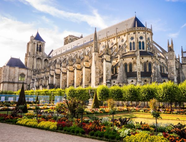 Lais Puzzle 1000 Teile – Motiv: Historische Kathedrale Von Bourges, Frankreich, Hochwertiger Druck & Präzise Stanzung