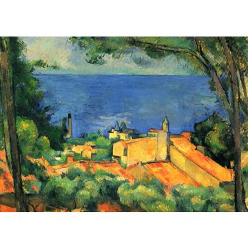 Lais Puzzle - Paul Cézanne - L'Estaque mit roten Dächern - 500 & 1.000 Teile