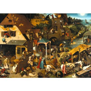 Lais Puzzle - Pieter Bruegel d. Ä. - Serie der bilderbogenartigen Gemälde,  Die niederländischen Sprichwörter - 500 & 1.000 Teile