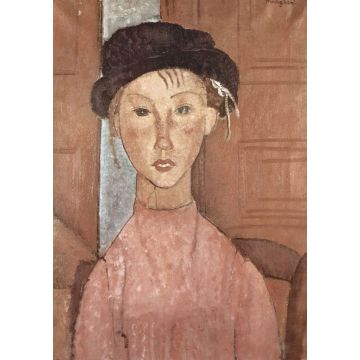 Lais Puzzle - Amadeo Modigliani - Mädchen mit Hut - 1.000 Teile