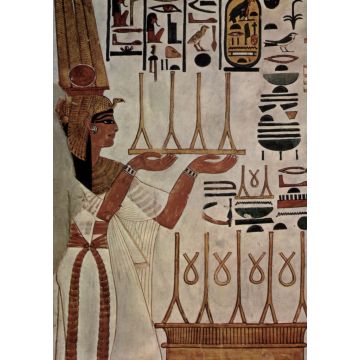 Lais Puzzle - Maler der Grabkammer der Nefertari - Gattin des Ramses II., Die Königin Nefertari beim Opfer - 1.000 Teile