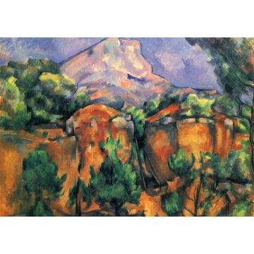 Lais Puzzle - Paul Cézanne - Montagne Sainte-Victoire, Blick vom Steibruch Bibémus - 1.000 Teile