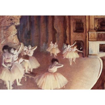 Lais Puzzle - Edgar Germain Hilaire Degas - Generalprobe des Balletts auf der Bühne - 1.000 Teile