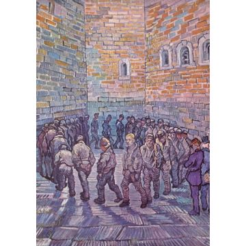 Lais Puzzle - Vincent Willem van Gogh - Die Runde der Gefangenen - 1.000 Teile