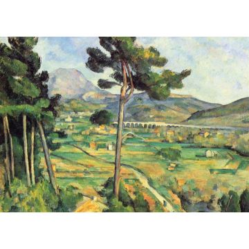 Lais Puzzle - Paul Cézanne - Montaigne Sainte-Victoire, von Bellevue aus gesehen - 1.000 Teile