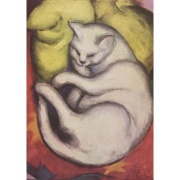 Lais Puzzle - Franz Marc - Kater auf gelbem Kissen - 1.000 Teile