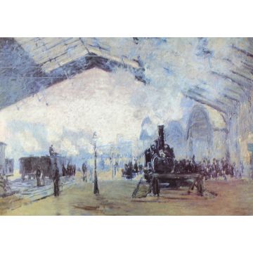 Lais Puzzle - Claude Monet - Bahnhof Saint Lazare in Paris - 1.000 Teile