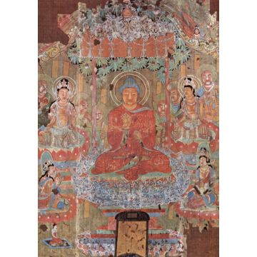 Lais Puzzle - Chinesischer Maler des 8. Jahrhunderts - Das Paradies des Buddha Amitabha - 1.000 Teile