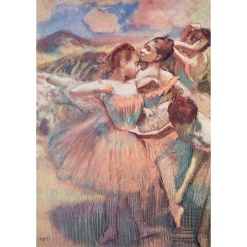 Lais Puzzle - Edgar Germain Hilaire Degas - Tänzerinnen in einer Landschaft - 1.000 Teile