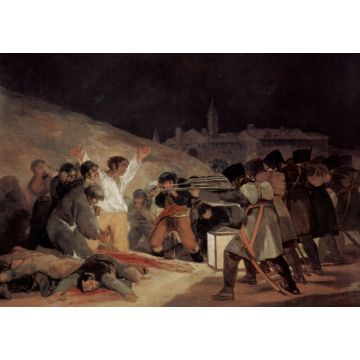 Lais Puzzle - Francisco de Goya y Lucientes - Erschießung der Aufständischen am 3. Mai 1808 in Madrid - 1.000 Teile