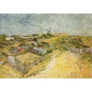 Lais Puzzle - Vincent Willem van Gogh - Gemüsegärten am Montmartre (La Butte Montmartre) - 1.000 Teile