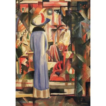 Lais Puzzle - August Macke - Großes helles Schaufenster - 1.000 Teile