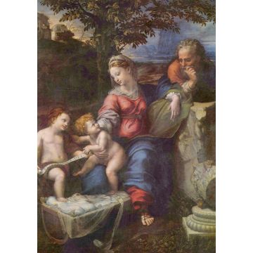 Lais Puzzle - Raffael - Hl. Familie unter der Eiche, mit Johannes dem Täufer - 1.000 Teile