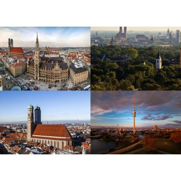 Lais Puzzle - Collage München - 500 & 1.000 Teile
