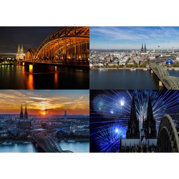 Lais Puzzle - Collage Köln - 500 & 1.000 Teile