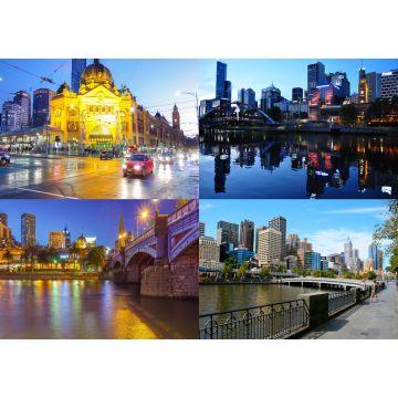 Lais Puzzle - Collage Melbourne - 1.000 Teile