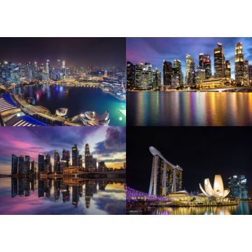 Lais Puzzle - Collage Singapur - 1.000 Teile