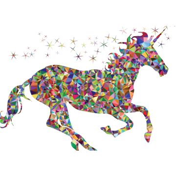 Lais Puzzle - Cartoon Einhorn aus Diamanten - 500 & 1.000 Teile
