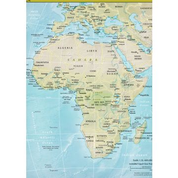 Lais Puzzle - Landkarte Afrika - 500 & 1.000 Teile