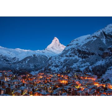 Lais Puzzle - Zermatt am frühen Morgen mit Matterhorn - 100, 200, 500 & 1.000 Teile