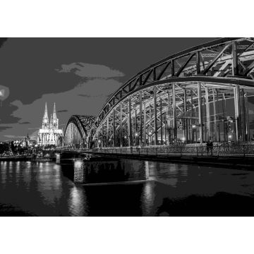 Lais Puzzle - Köln schwarz weiß - 1.000 Teile