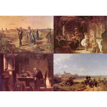 Lais Puzzle - Collage Carl Spitzweg II - 1.000 Teile