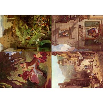 Lais Puzzle - Collage Carl Spitzweg III - 1.000 Teile
