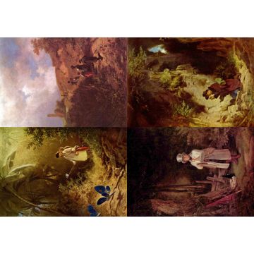 Lais Puzzle - Collage Carl Spitzweg IV - 1.000 Teile