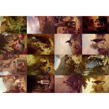 Lais Puzzle - Collage 16 Bilder Carl Spitzweg - 1.000 Teile