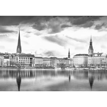 Lais Puzzle - Hamburg schwarz weiß - 1.000 Teile