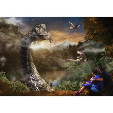 Lais Puzzle - Menschen beobachten Dinosaurier - 1.000 Teile