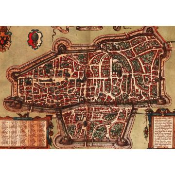 Lais Puzzle - Historische Stadtkarte Augsburg 1572 - 1.000 Teile