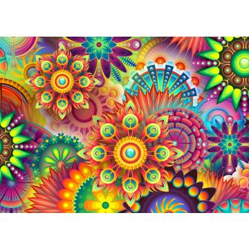 Lais Puzzle - Unmögliche, sehr schwierige, psychedelische Farben - 500 & 1.000 Teile