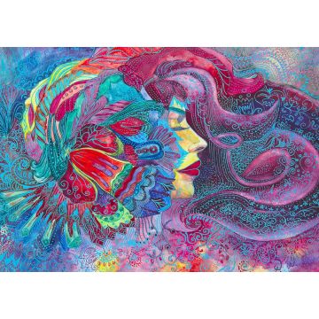 Lais Puzzle - Unmögliche, sehr schwierige, psychedelische Farben - 1.000 Teile