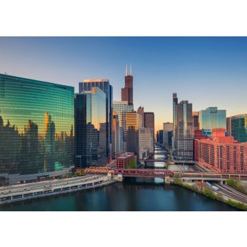 Lais Puzzle - Chicago, Illinois, USA, am Abend - 100, 200, 500 & 1.000 Teile