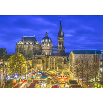 Lais Puzzle - Aachen Dom mit Weihnachtsmarkt - 100, 200, 500 & 1.000 Teile