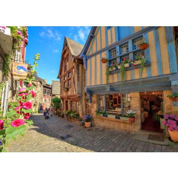 Lais Puzzle - Alte Häuser in der Stadt Dinan, Bretagne - 500 & 1.000 Teile