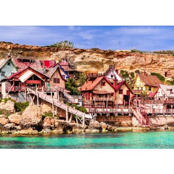 Lais Puzzle - Malta, Il-Mellieha - Popeye Dorf - 100, 200, 500 & 1.000 Teile