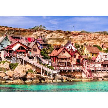 Lais Puzzle - Malta, Il-Mellieha - Popeye Dorf - 1.000 Teile