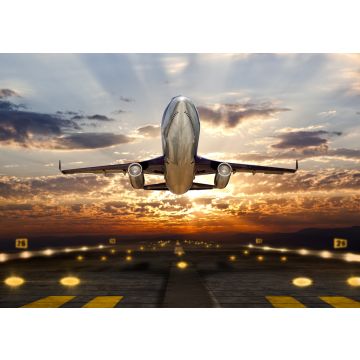 Lais Puzzle - Flugzeug im Sonnenuntergang - 500 & 1.000 Teile