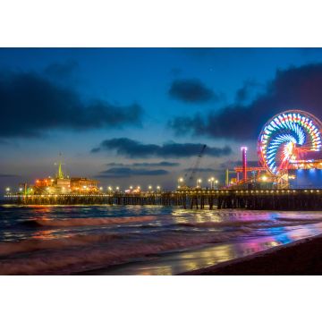 Lais Puzzle - Los Angeles, Ferris Wheel in Santa Monica. Kalifornien - 100, 200, 500 & 1.000 Teile