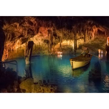 Lais Puzzle - In der Drach-Höhle von Mallorca mit geologischen Mineralien und blauem See in Spanien - 1.000 Teile