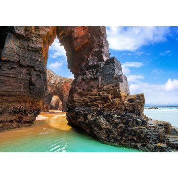 Lais Puzzle - Kathedralen-Strand Catedrais Strand in Galizien Spanien - 500 & 1.000 Teile