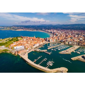 Lais Puzzle - Küste von Gijon mit Sandstrand - 100, 200, 500 & 1.000 Teile