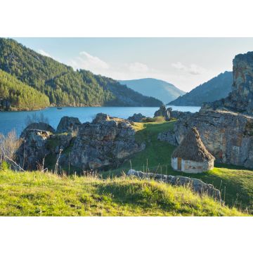 Lais Puzzle - Alba de los Cardaños und Reservoir von Camporredondo in der Provinz Palencia, Castilla und Leon, Spanien - 100, 200, 500 & 1.000 Teile